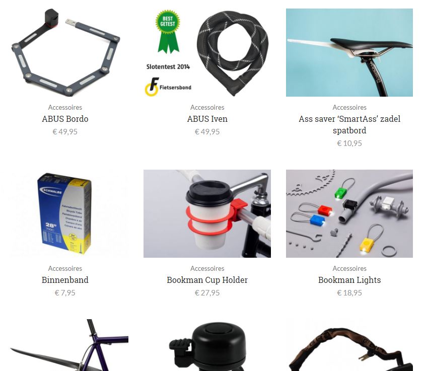 fixie accessoires
